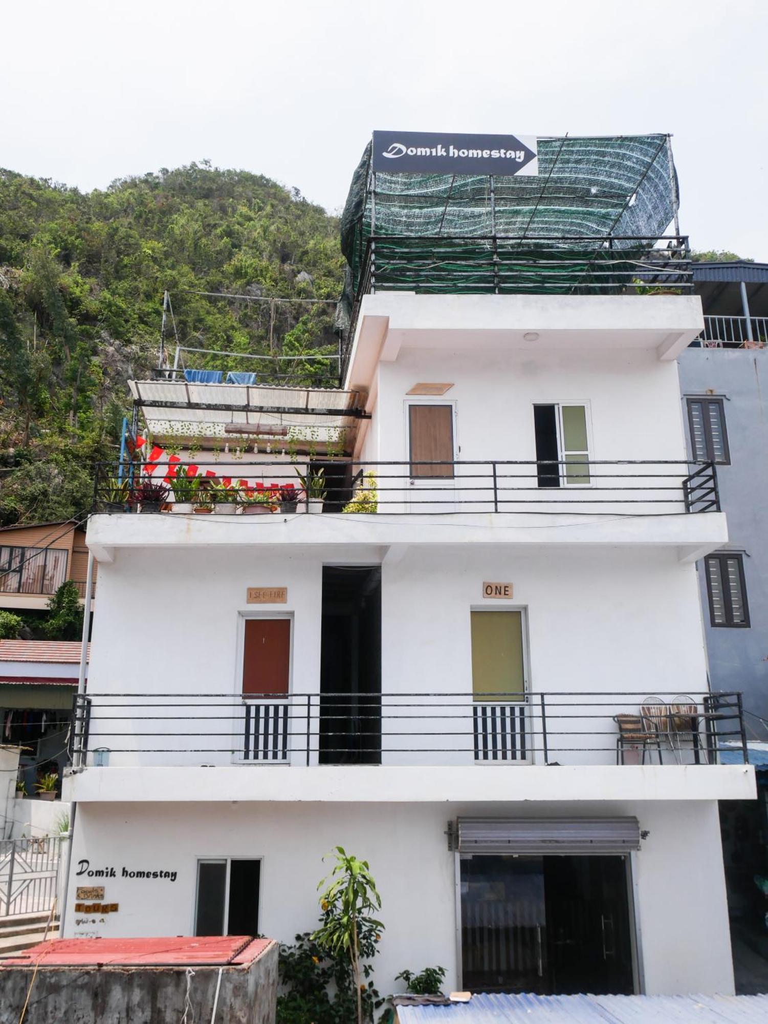 Domik Homestay - Cat Ba Dong Khe Sau Exterior photo